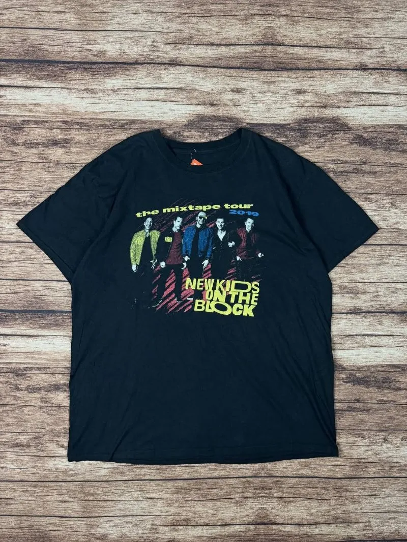 NKOTB “The Mix Tape Tour 2019” band merch tshirt #NVTS19 photo 1