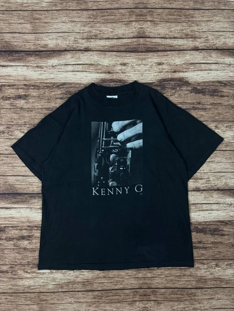 kenny g “Breathless” 1992 vintage band merch tshirt #NVTS56 photo 1