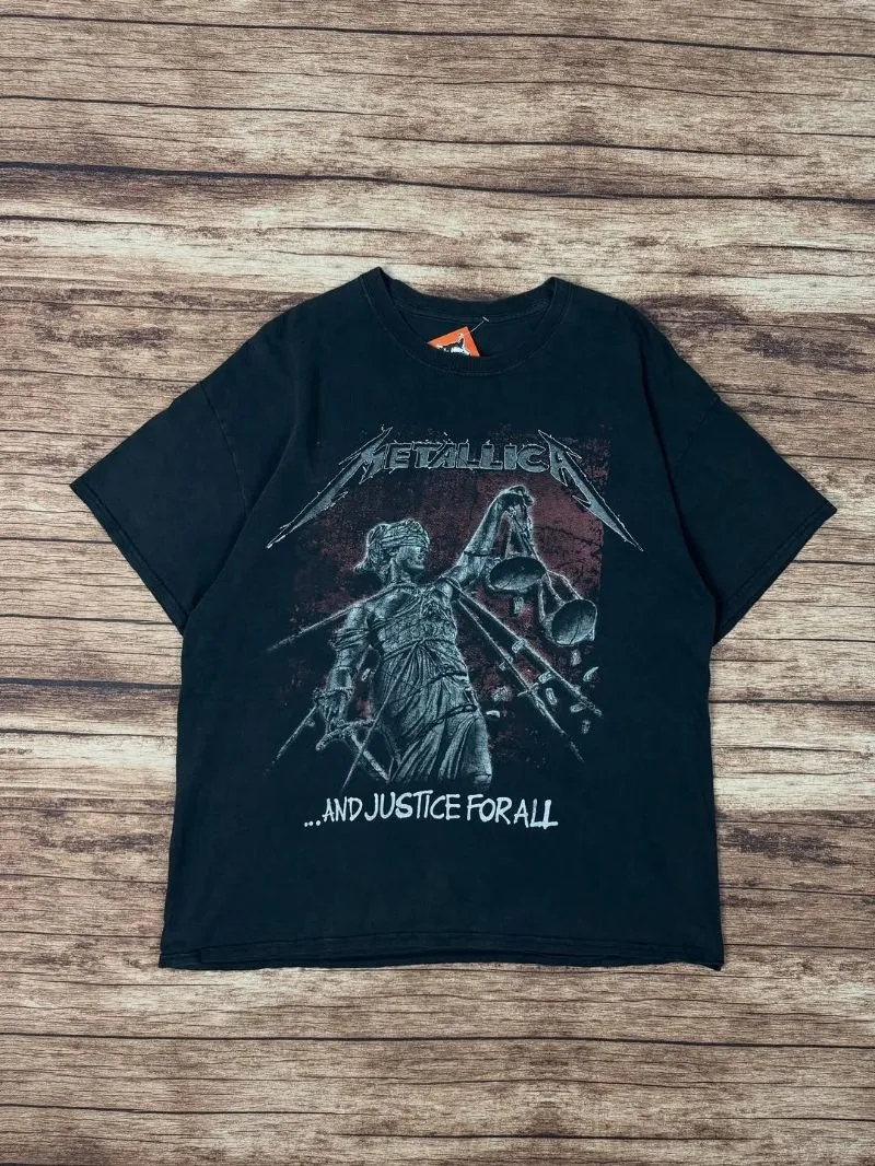 metallica “And Justice For All” band merch tshirt #NVTS05 photo 1