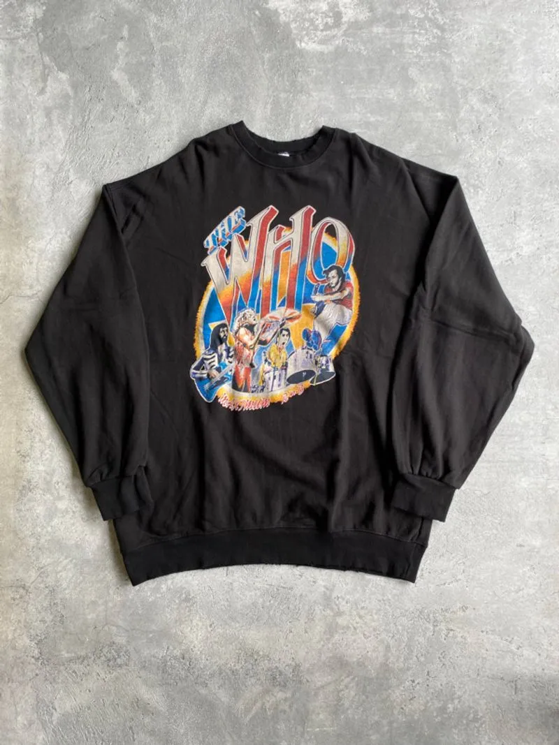 The Who Band Sweater Size L photo 1