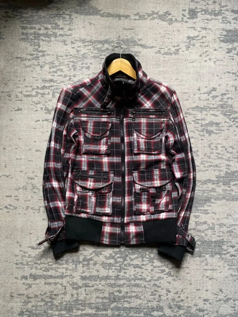 In the attic bondage plaid jacket photo 1