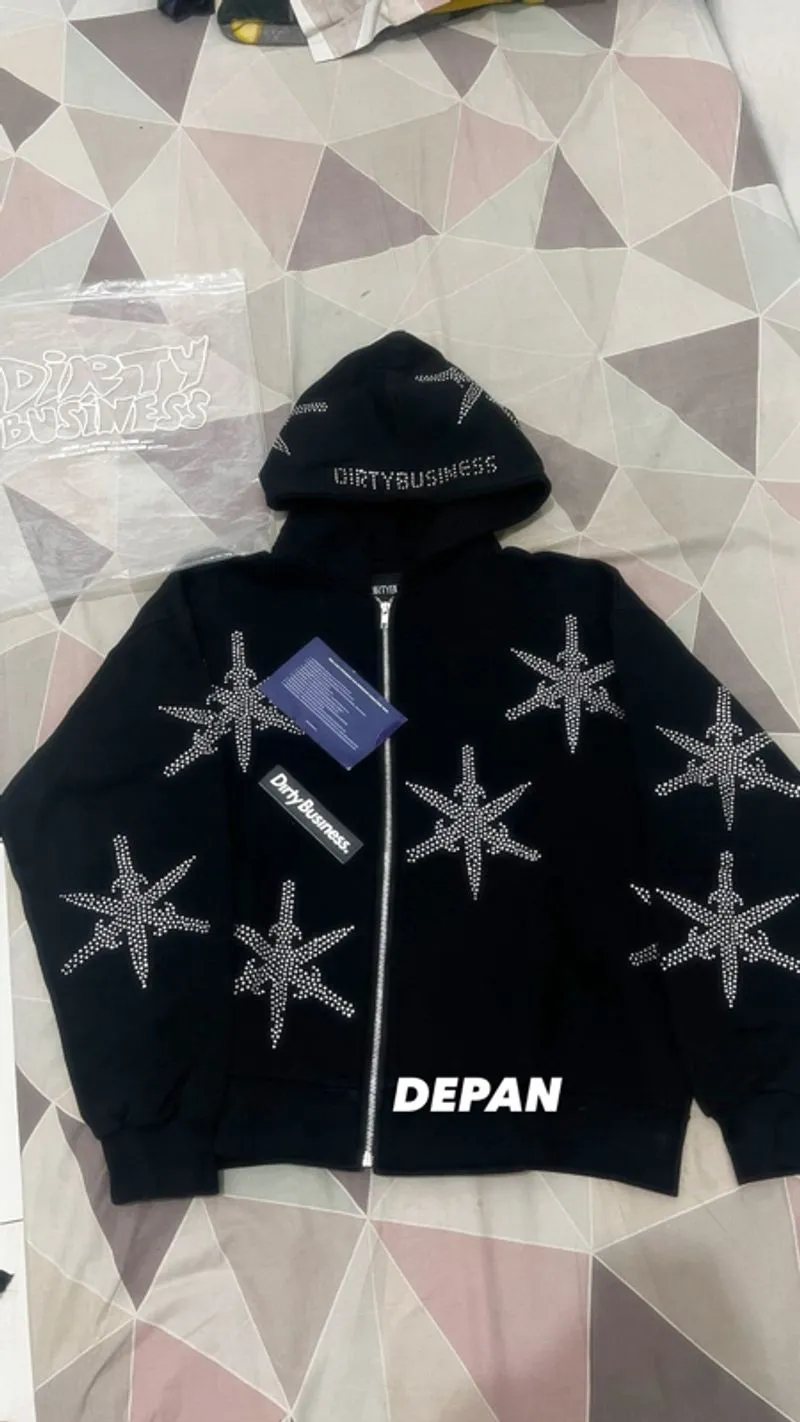 hoodie boxy dirty bussines  photo 1