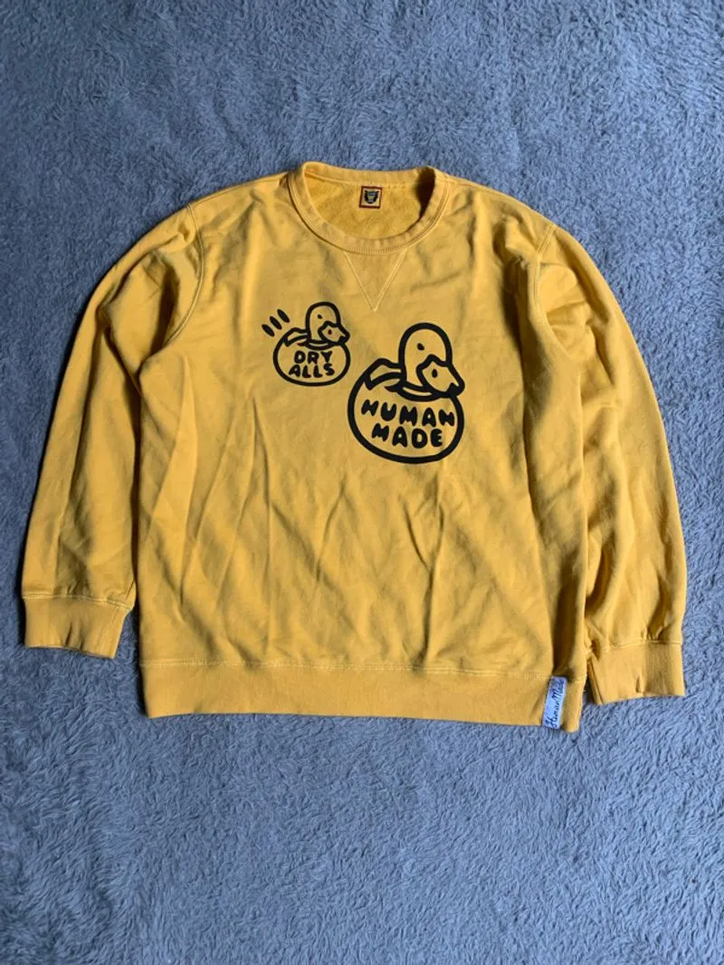 Human made Two Duck Crewneck Sweatshirt photo 1