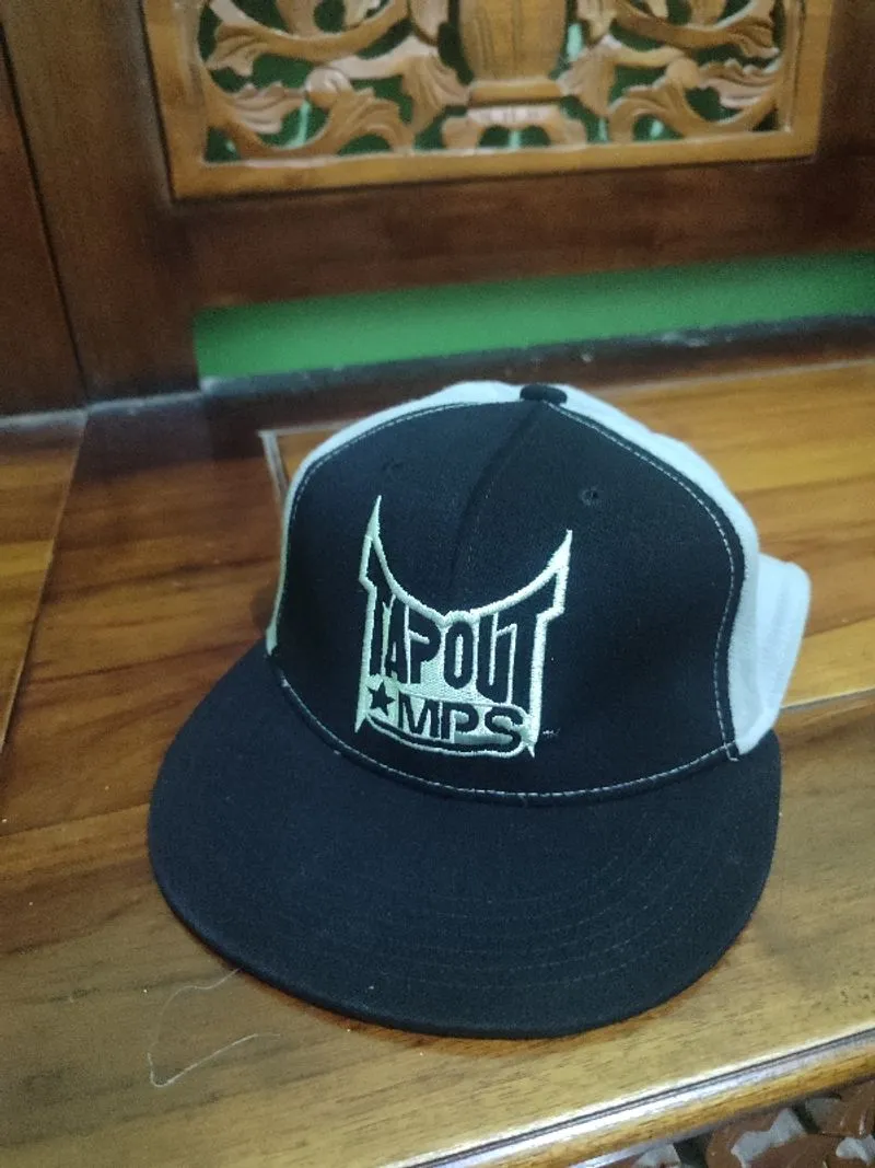 Topi Tapout Fitted item abu"  photo 1
