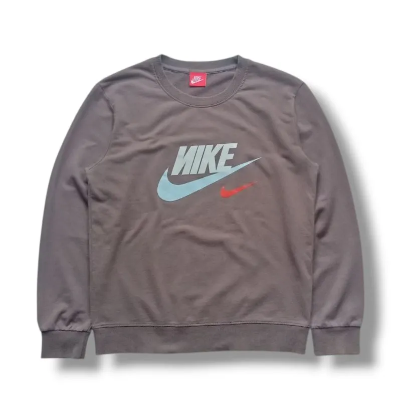 double swoosh crew neck