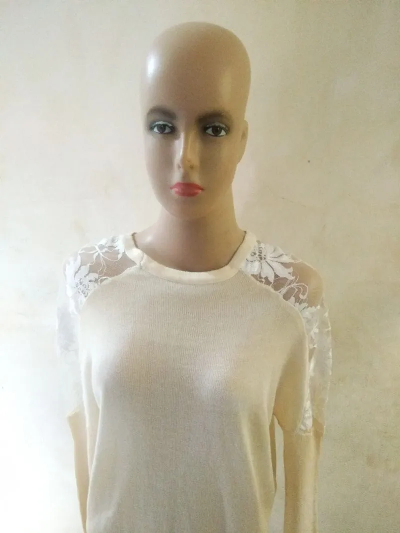 Vintage Blouse Wanita cream photo 1