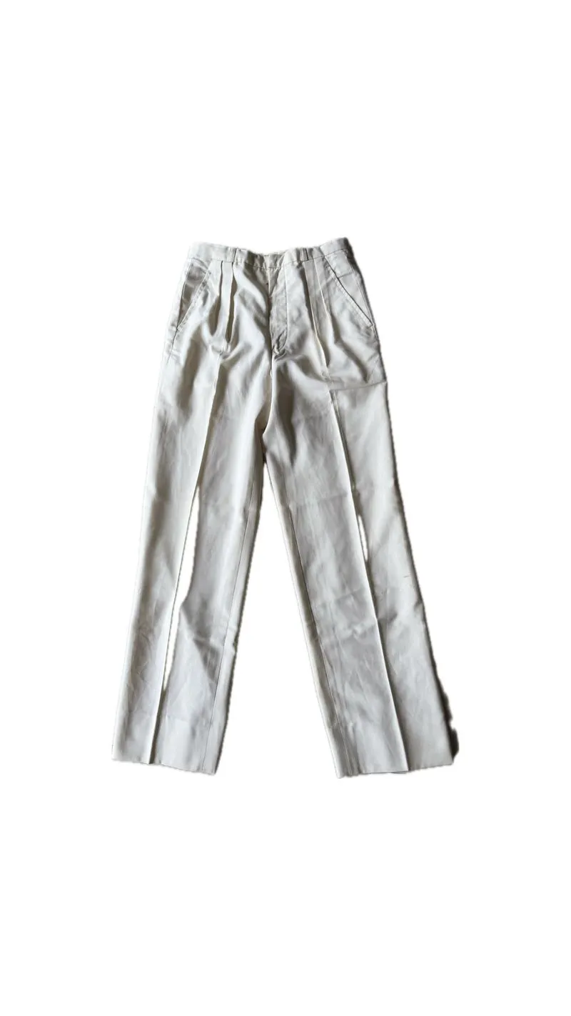 Minimalist Casual Wanita white cream photo 1