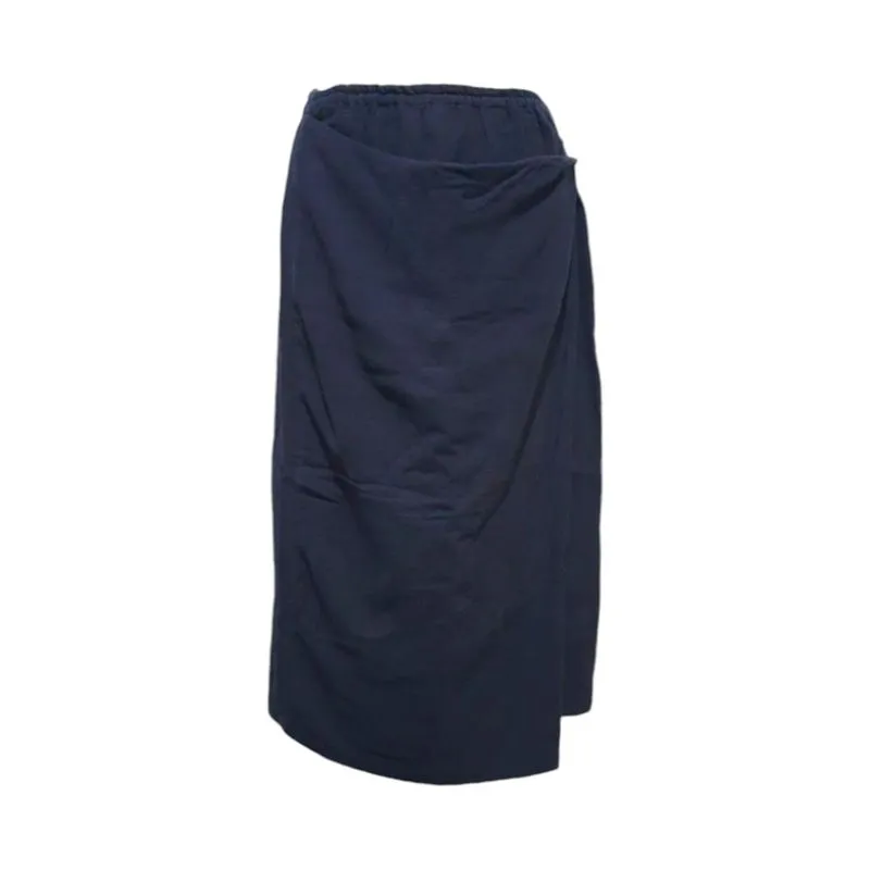 Minimalist Casual Skirt Wanita navy photo 1