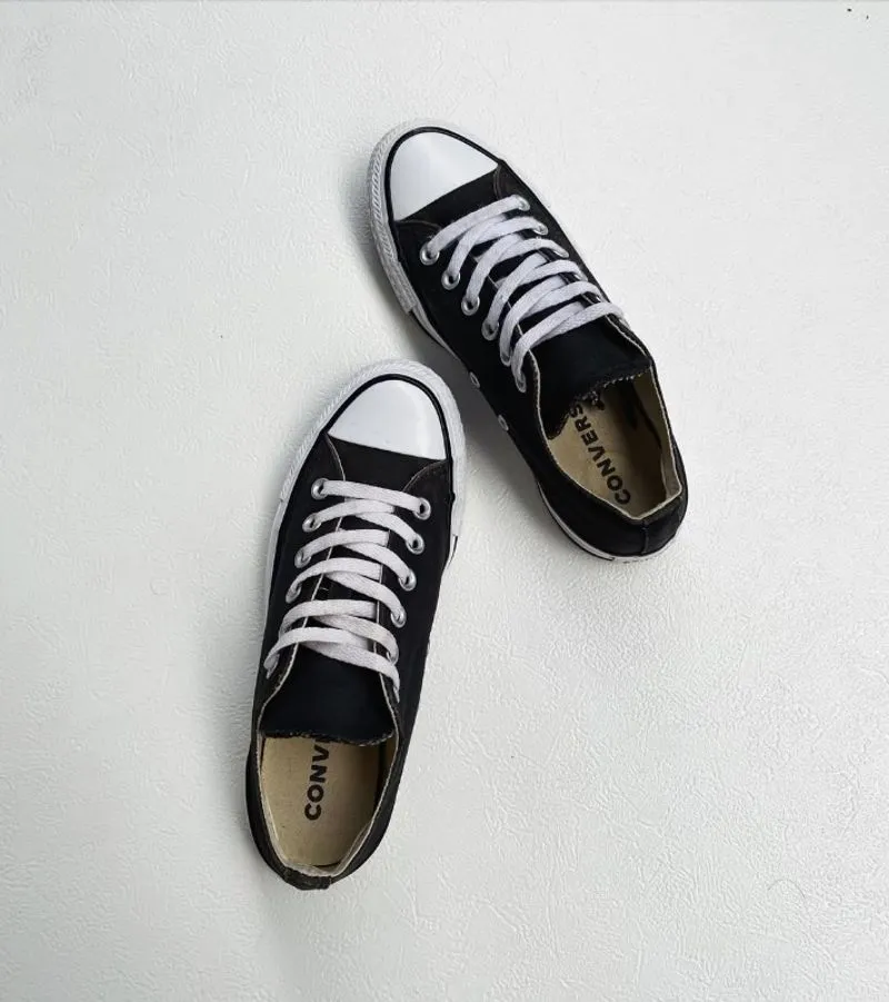CONVERSE CT LOW BLACK WHITE photo 1