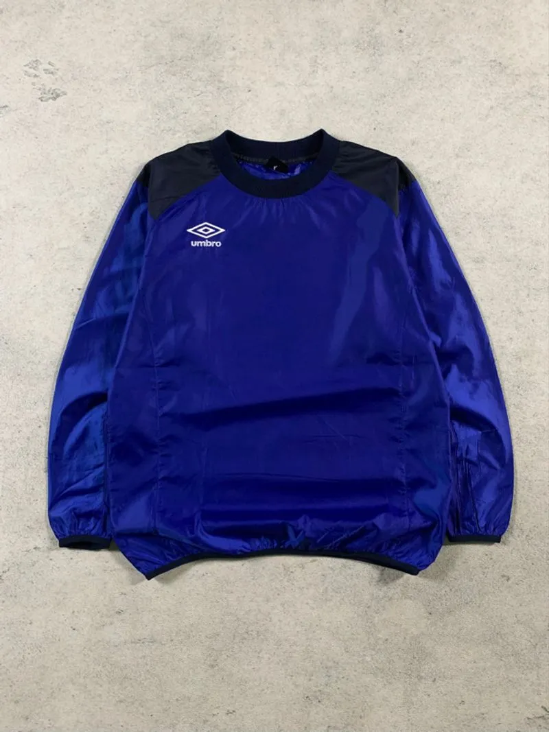 umbro blue pullover windbreaker photo 1
