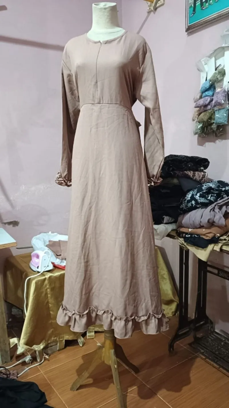 Gamis Polos  photo 1