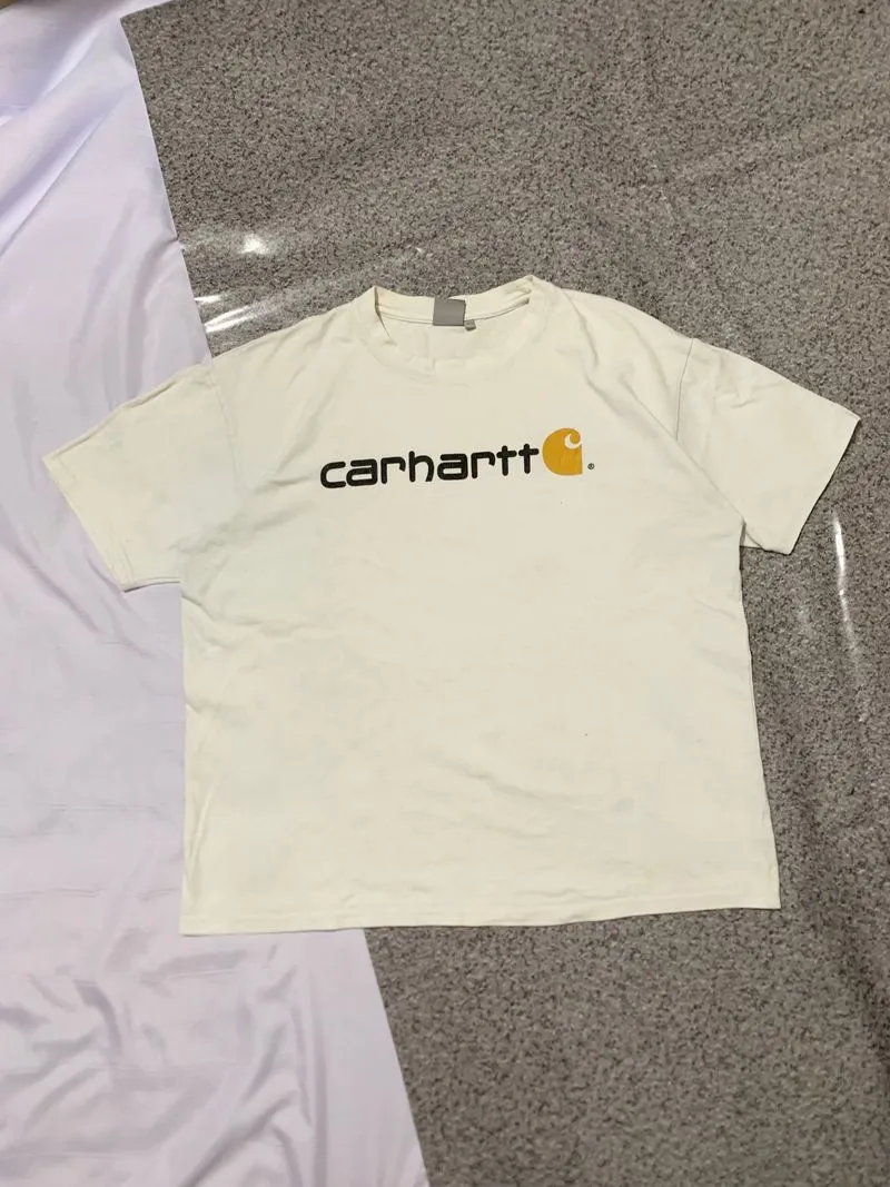 Carhartt Streetwear Gorpcore T-shirt Pria white photo 1