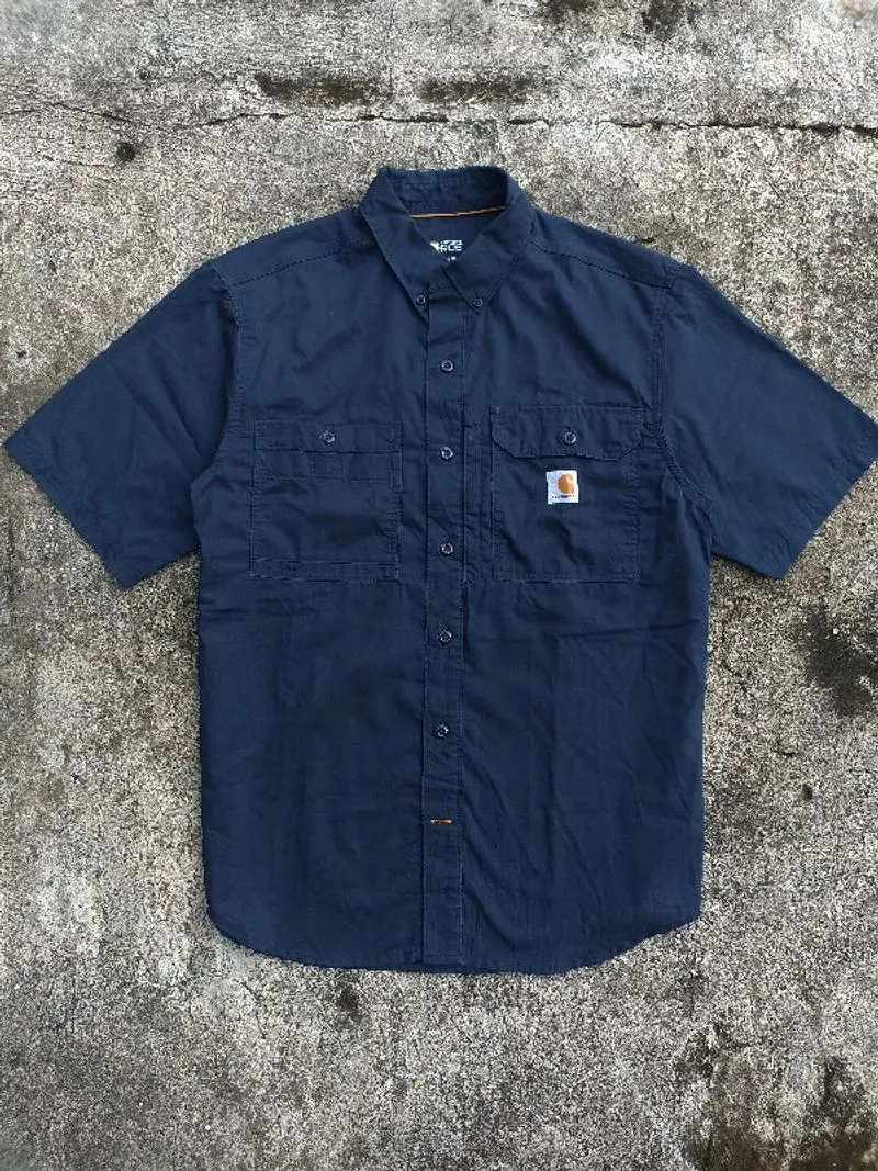 Carhatt Force Ridgefield Solid Navy photo 1