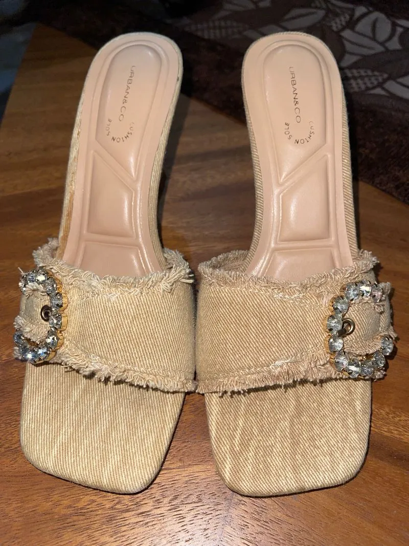 NEW Baru! URBAN & CO Celine High Heels 5 cm size 37 photo 1