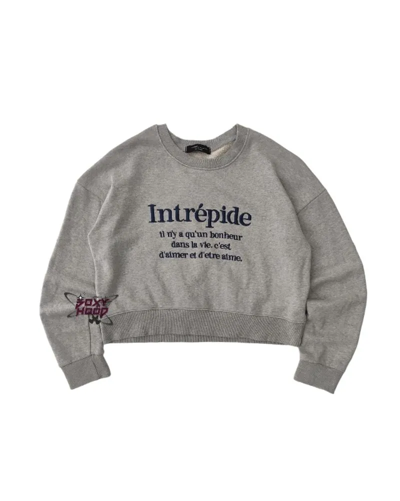 Crewneck Crop Wanita  photo 1