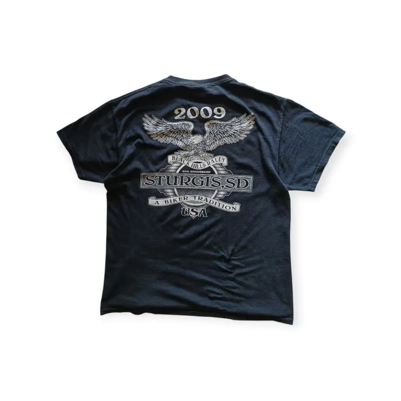 TSHIRT BIKER STURGIS. SD 2009 photo 1