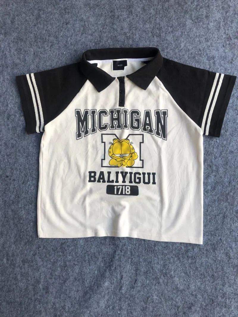 michigan polo Tshirt second photo 1