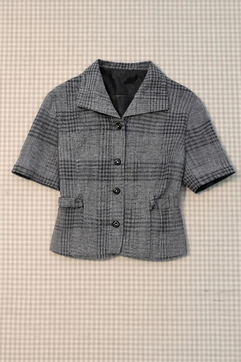 Vintage Tweed Blazer for Women photo 1