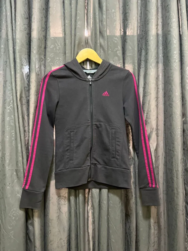 Adidas Mens Sweatshirt Jacket Running photo 1