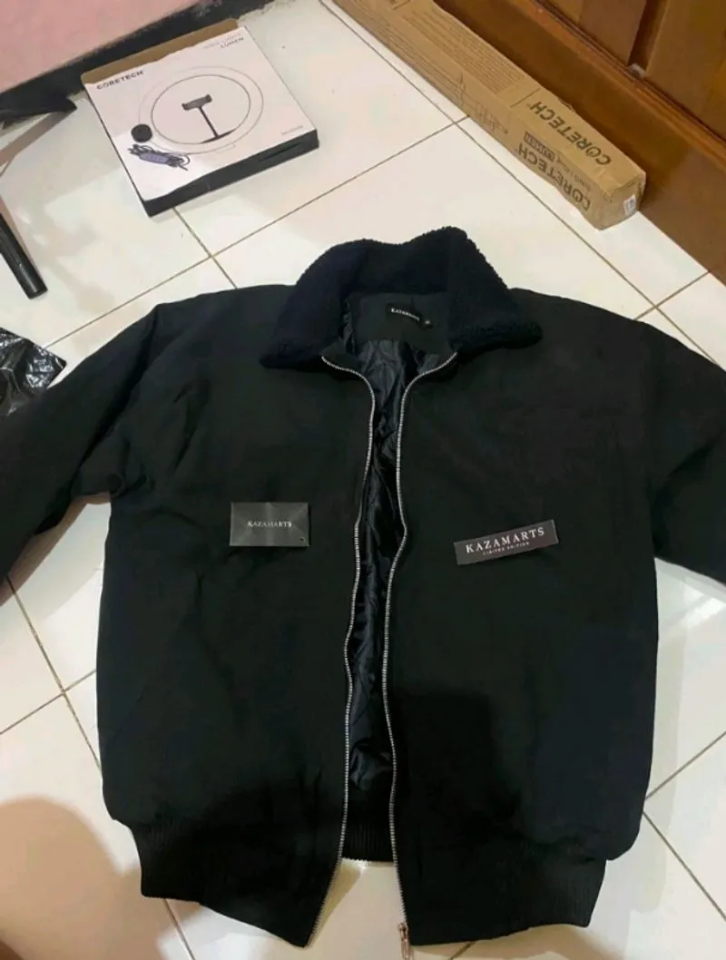 jaket boomber  sherpa photo 1
