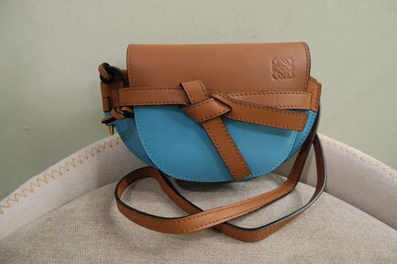 Preloved Loewe Mini Gate Dual bag in soft calfskin photo 1