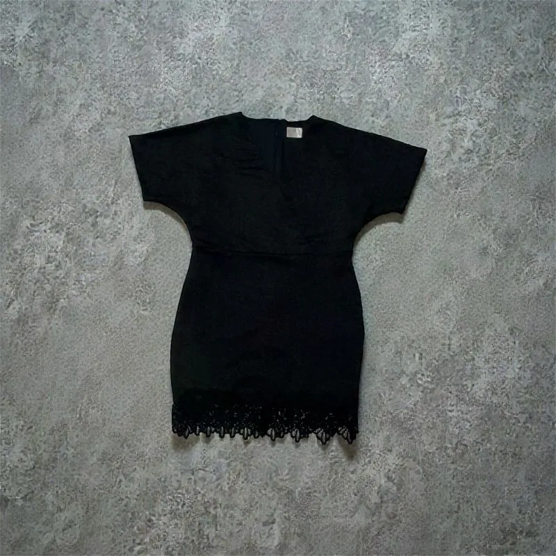 Dejavu Gauthami Texture Slit Mini Dress photo 1
