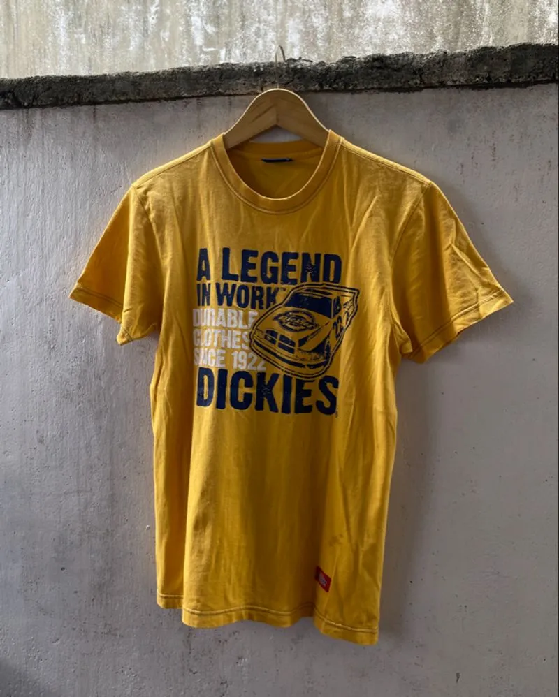 Dickies 'Chase Nascar' lookalike tee - Yellow photo 1
