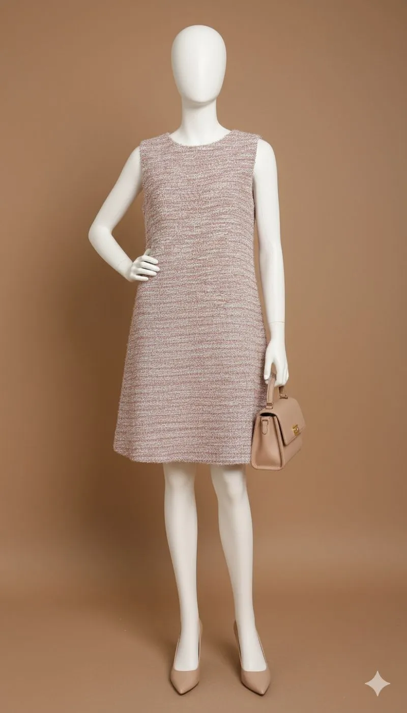 Korean Tweed Dress by Banana photo 1