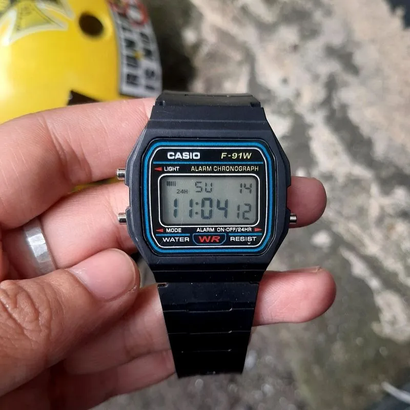 Jam Tangan Casio F-91W Japan photo 1