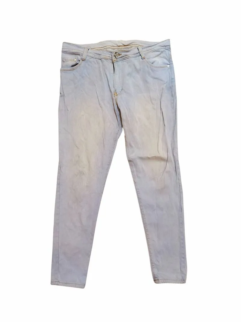 Prada Vintage Luxury Skinny jeans Wanita white blue photo 1