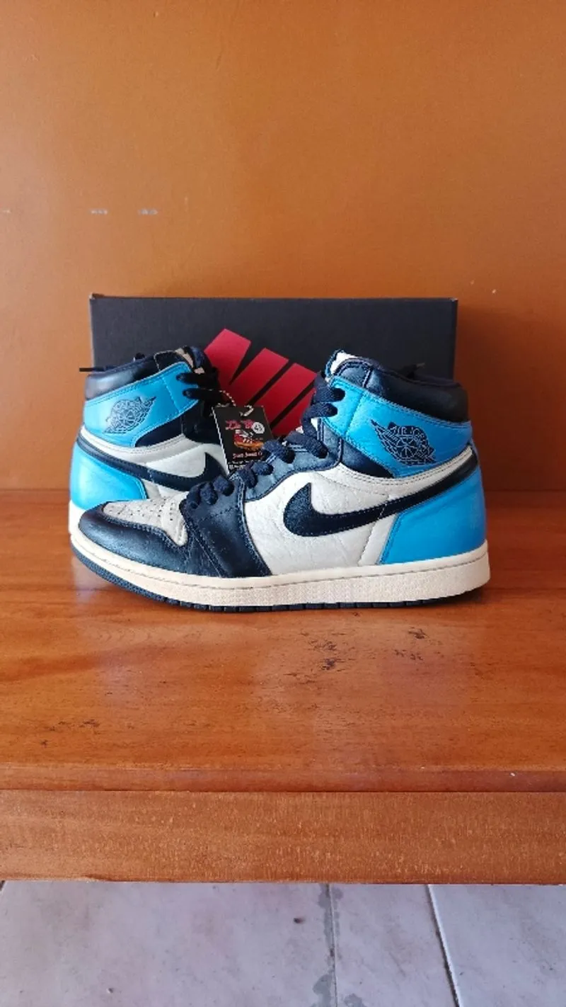 AJ 1 RETRO HIGH OBSIDIAN BLUE photo 1