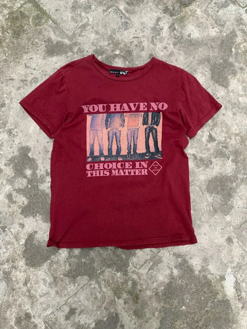 Hysteric Glamour x Gender “ You Have No Choice In This Matte photo 1
