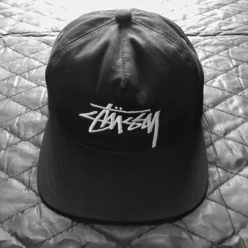 Stussy Streetwear Skater Hat Pria black photo 1
