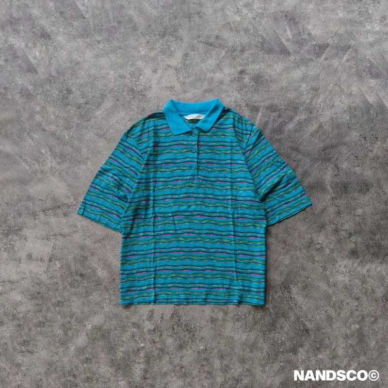 Charge Renown - Pattern Polo Shirt Turqouise Green photo 1