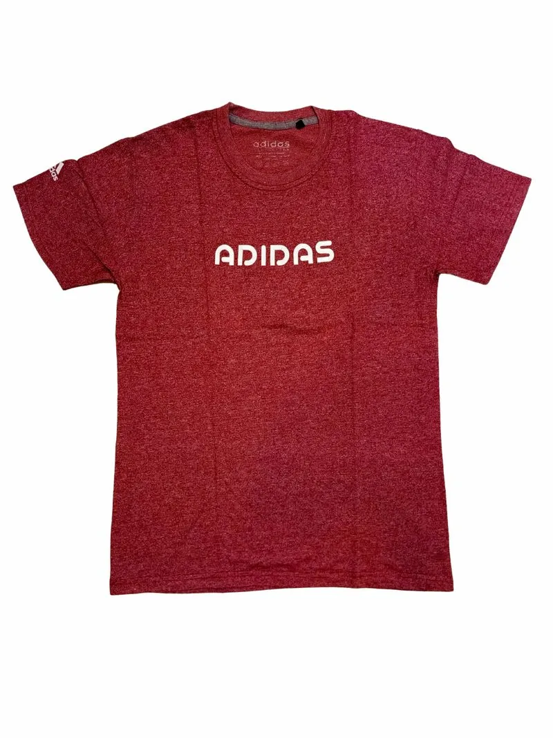 Adidas Sportswear T-shirt Pria burgundy photo 1