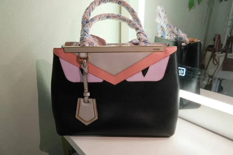 Preloved Fendi Petite 2Jours Monster tote bag photo 1