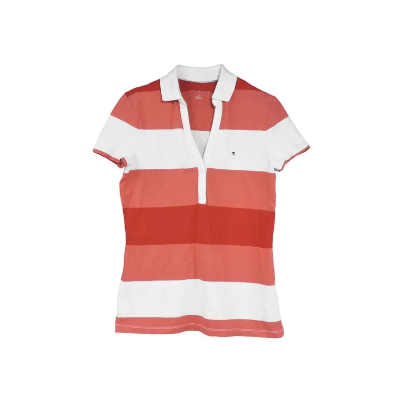 TOMMY HILFIGER VNECK STRIPED POLO SHIRT photo 1