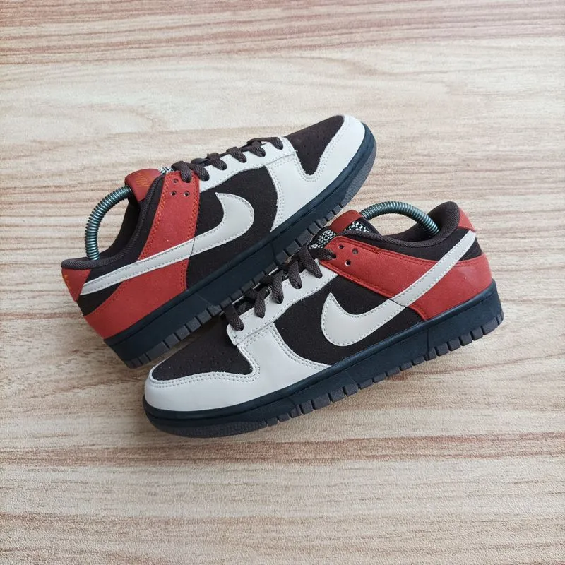 Nike Indie Casual Sneakers Pria red brown cream photo 1