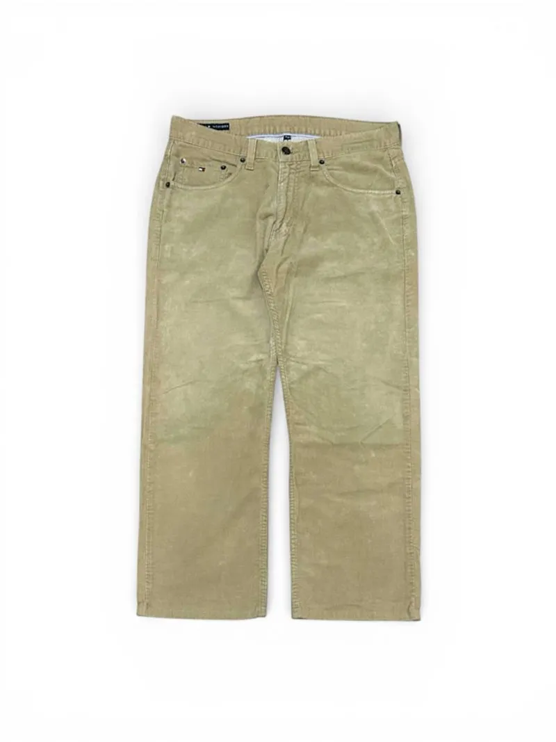 Tommy Hilfiger Corduroy Madison Khaki Long Pants photo 1