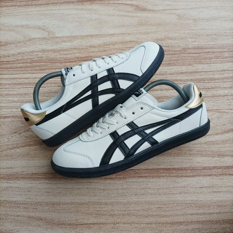 Onitsuka Tiger Indie Casual Sneakers Pria gold white black photo 1