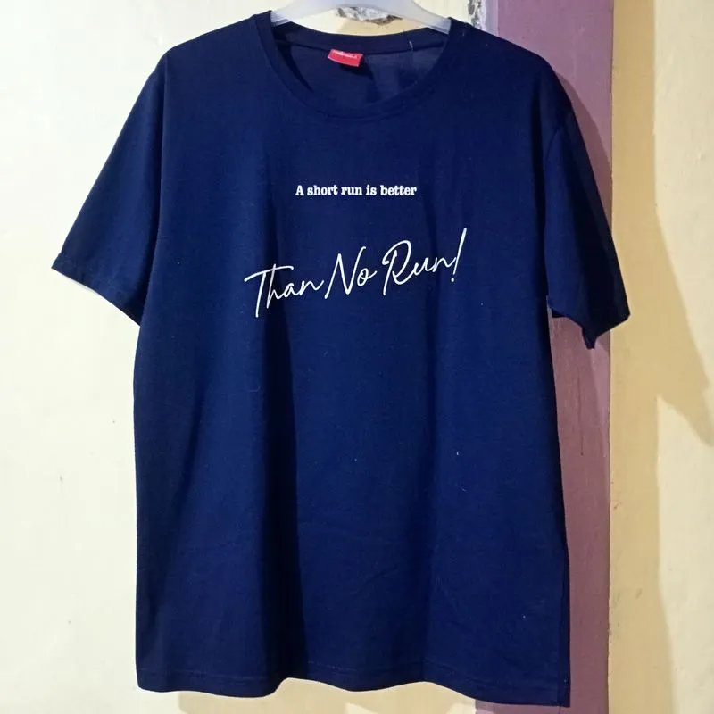 Casual T-shirt Pria navy photo 1