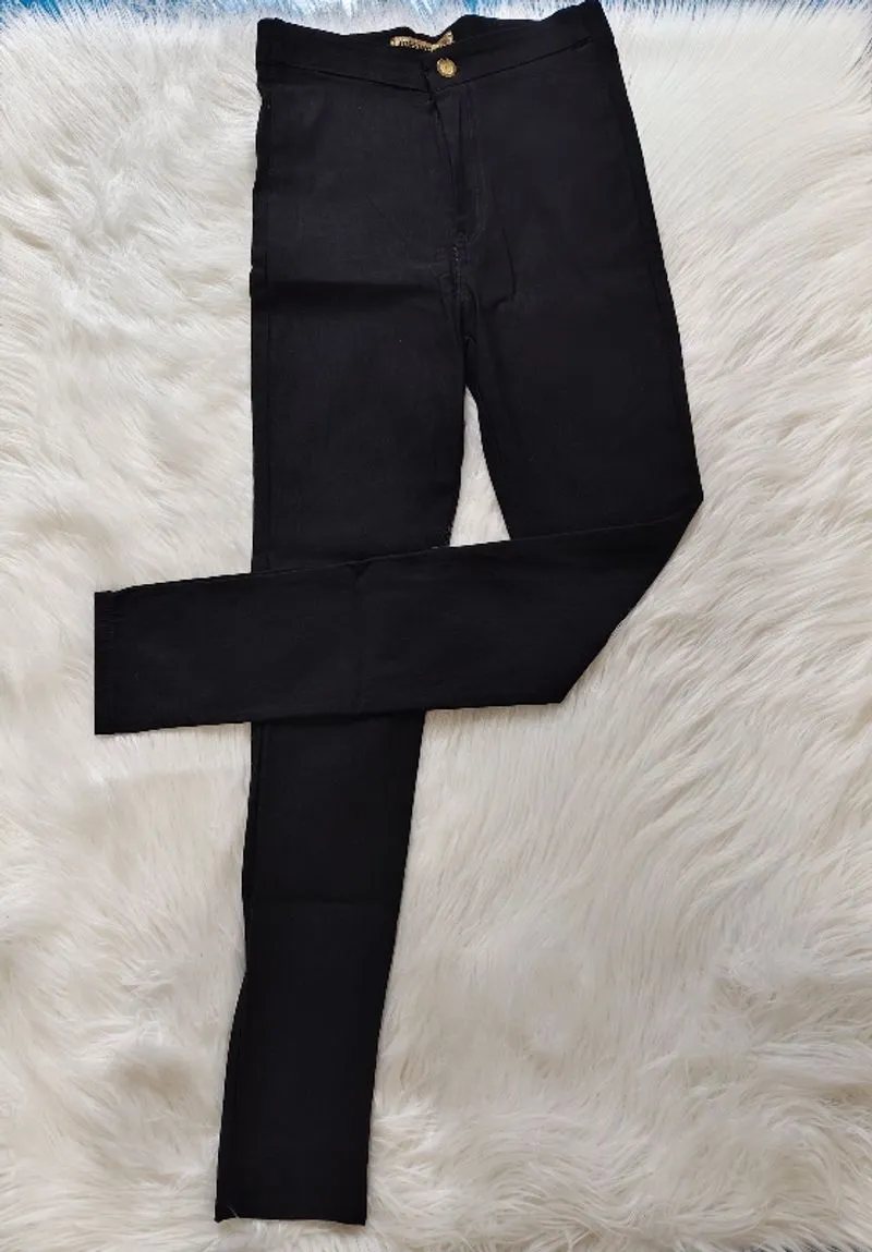 Skinny Jeans Wanita Hitam Leging Hitam photo 1