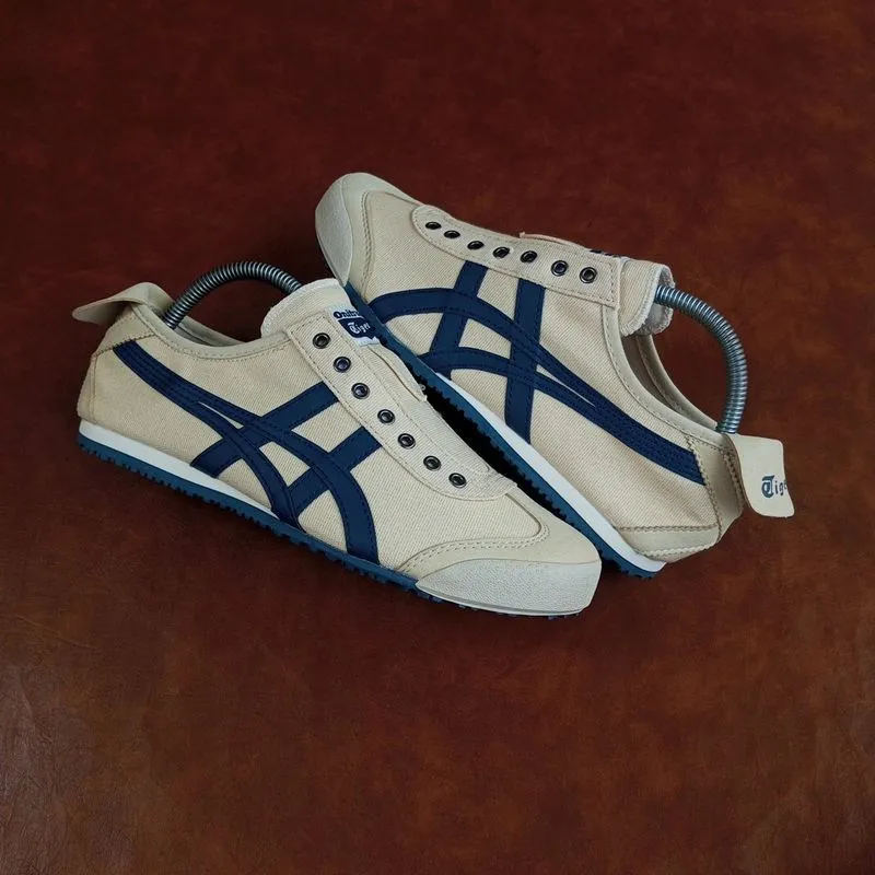 Onitsuka Tiger Casual Sneakers Pria tan cream photo 1