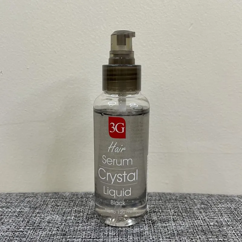 [NEGO] SERUM RAMBUT 3G CRYSTAL LIQUID 120ML VITAMIN BLACK photo 1