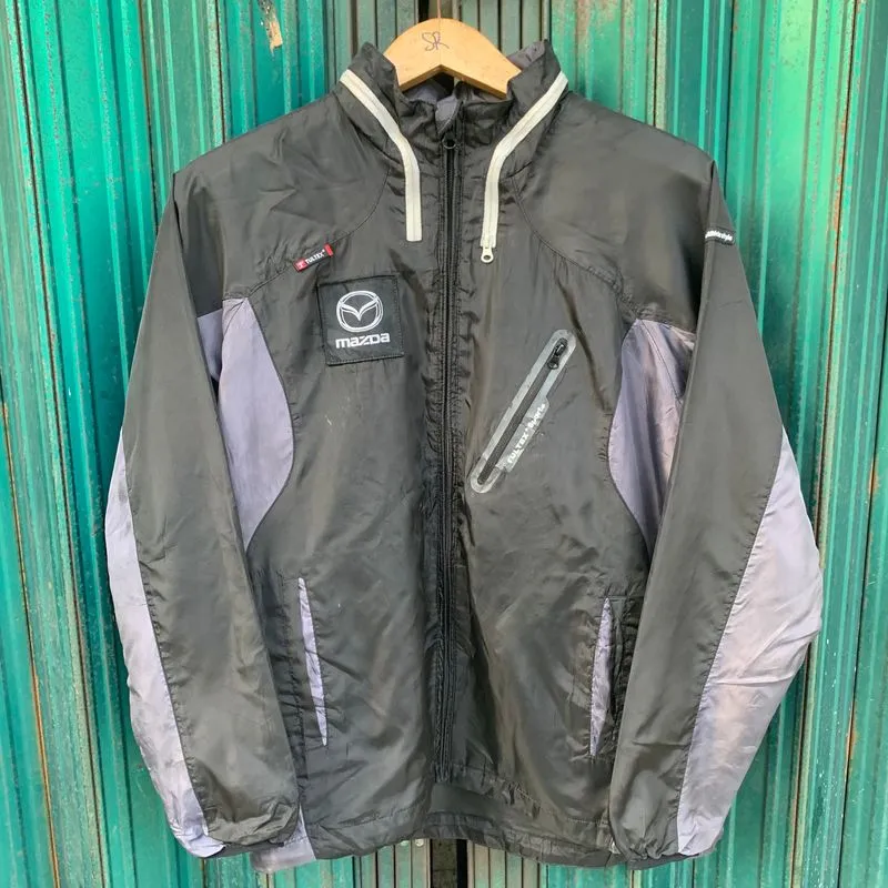 Japanese brand Streetwear Sportswear Windbreaker Pria black photo 1