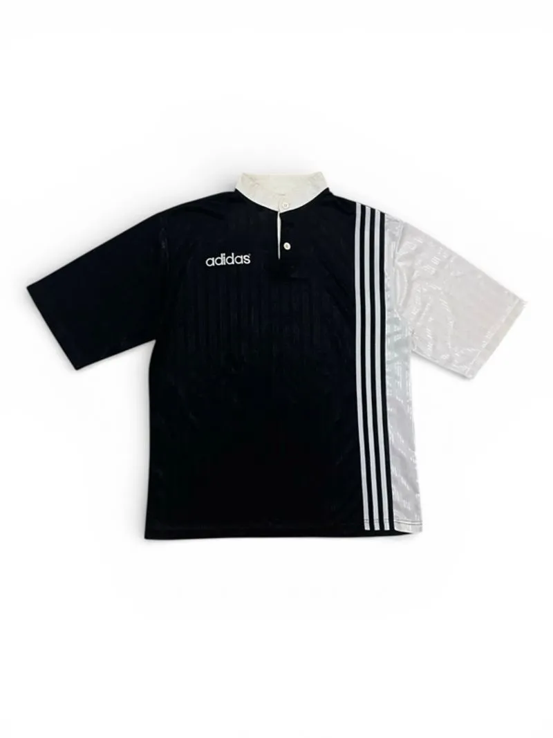 Vintage Adidas 3 Stripes Jersey Black photo 1