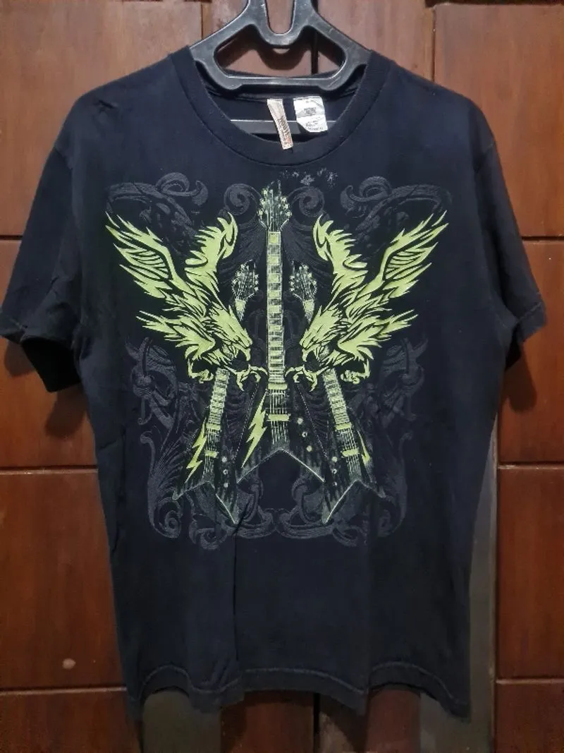 Art guitar & eagle photo 1