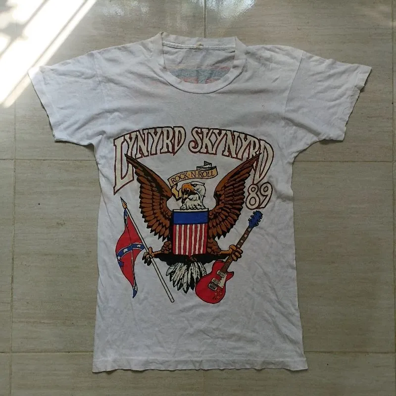 Vintage 80s Lynyrd Skynyrd "Tribute Tour 1987" photo 1
