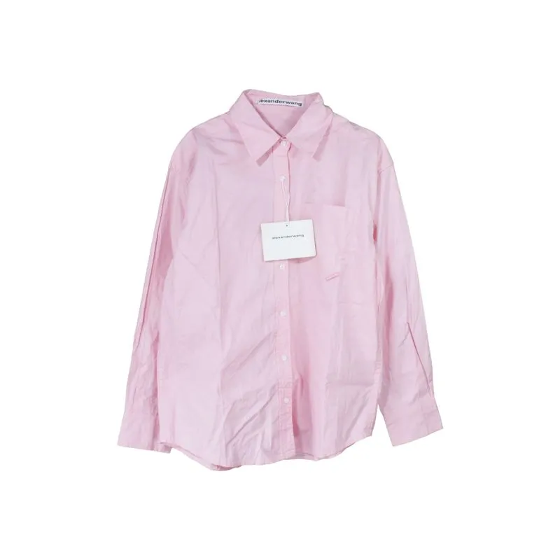 ALEXANDER WANG PINK LONG SLEEVE SHIRT photo 1