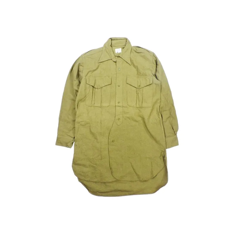 50’S G. M. LTD. BRITISH ARMY PARATROOPER WOOL SHIRT photo 1